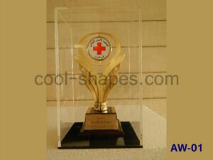 brass award RED CROSS gift item, awards SAUDI ARABIA