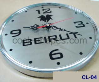 hotels customized clock office clock wall clock, KSA time watch