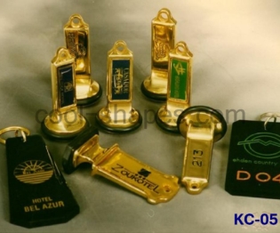 hotels brass acrylic key chains, hotels SAUDI ARABIA