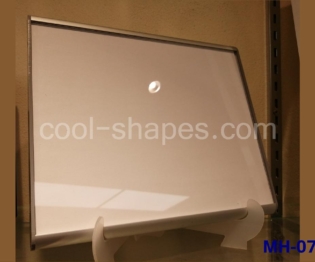 aluminum frame plexiglas face menu holder, display menu KSA