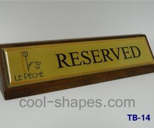 reserved customized sign table number, reserved sign KSA