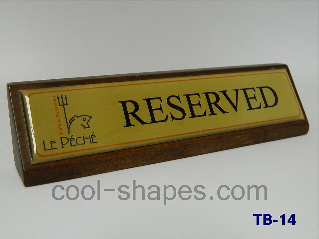 reserved customized sign table number, reserved sign KSA