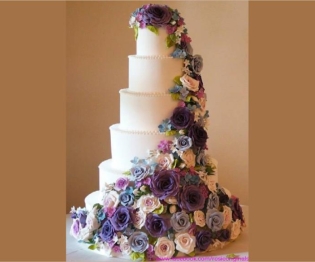 wedding styrofoam fake cake